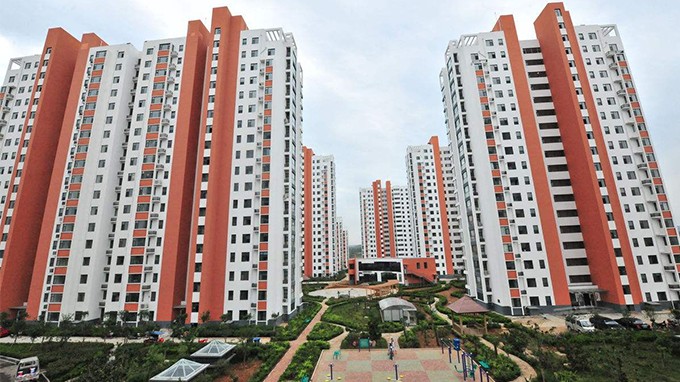 忻城青岛某小区住宅楼沉降纠偏加固工程项目